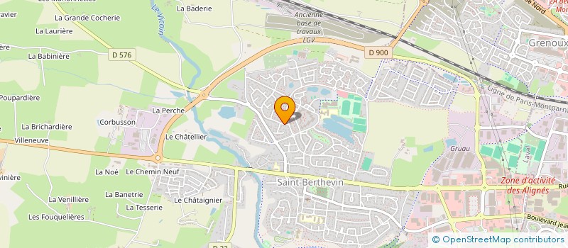 localisation de l'entreprise EIDIKOS à SAINT-BERTHEVIN