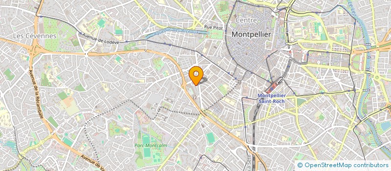 localisation de l'entreprise EIDO CENTRE DE THERAPIES NEURO-INTEGRATIVES DU STRESS ET DES TRAUMATISMES à MONTPELLIER