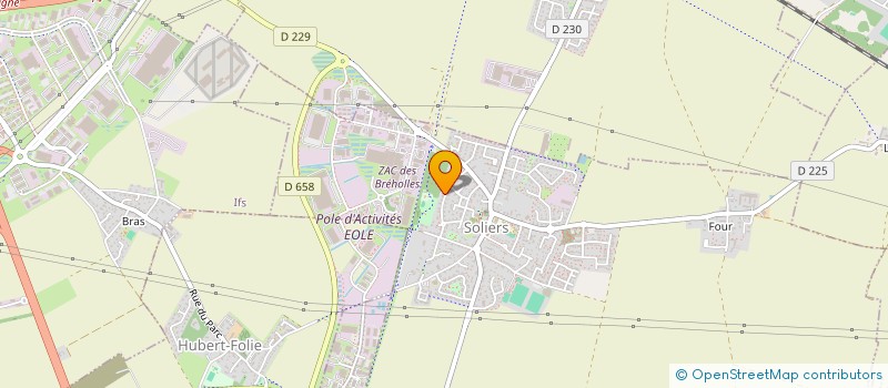 localisation de l'entreprise EIDORIA GROUPE  SOLIERS