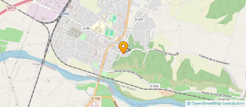 localisation de l'entreprise EIDOS COATING  GRANE