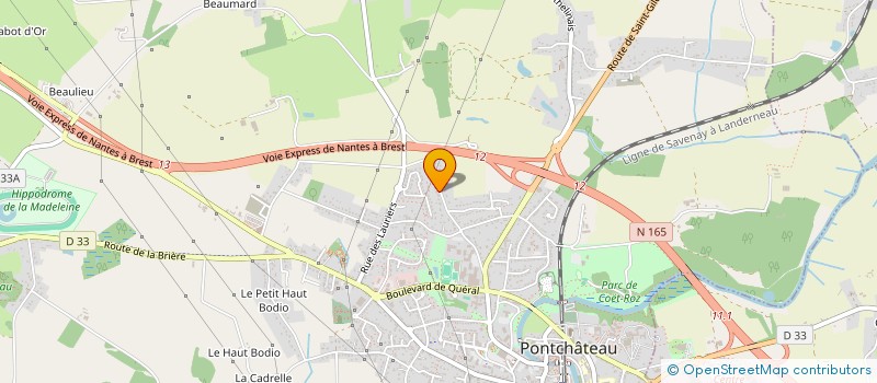 localisation de l'entreprise EIDRAS à PONTCHATEAU