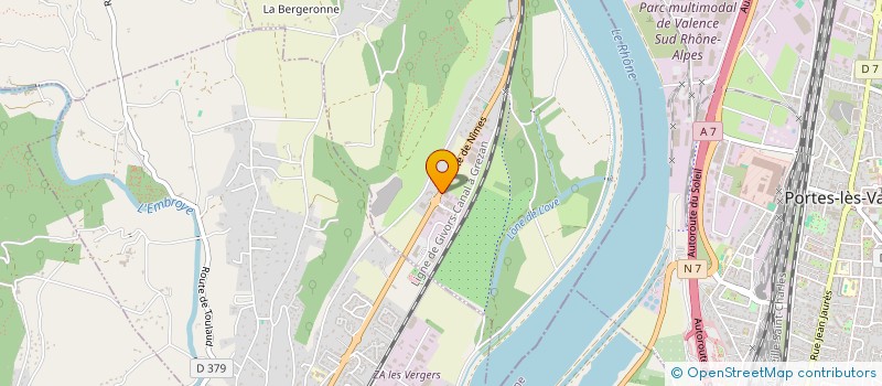 localisation de l'entreprise EIE GUERRIER  SOYONS