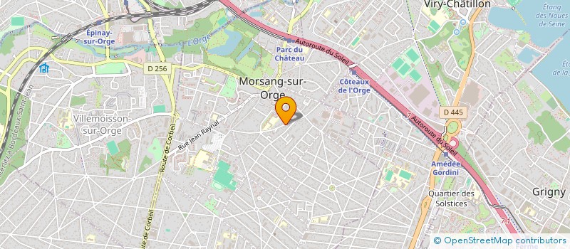 localisation de l'entreprise EIEN à MORSANG-SUR-ORGE