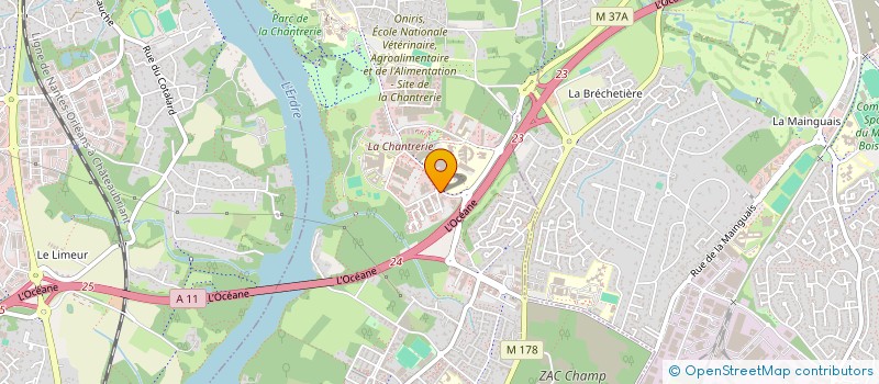 localisation de l'entreprise EIFFAGE DEVELOPPEMENT GRAND OUEST à NANTES