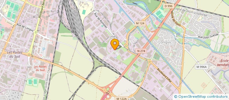 localisation de l'entreprise EIFFAGE ENERGIE SYSTEMES - CHAMPAGNE ARDENNES  GUEUX