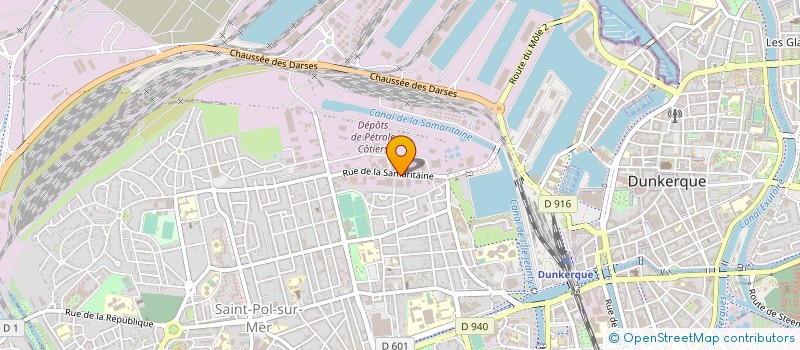 localisation de l'entreprise EIFFAGE ENERGIE SYSTEMES - EMCS NORD à DUNKERQUE