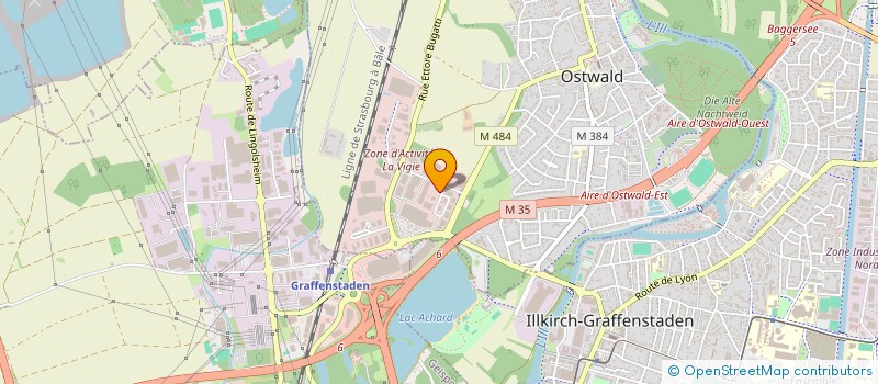 localisation de l'entreprise EIFFAGE ENERGIE SYSTEMES - INFRASTRUCTURES EST  LUDRES