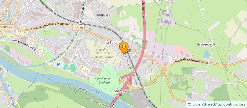 localisation de l'entreprise EIFFAGE ENERGIE SYSTEMES - JLB à SAINT-ELOI