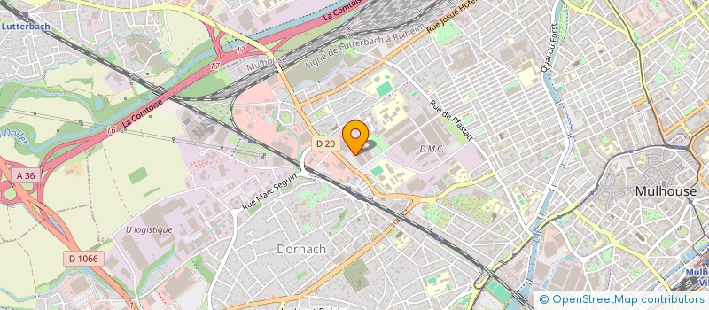 localisation de l'entreprise EIFFAGE ENERGIE SYSTEMES - POWER & STORAGE  MULHOUSE