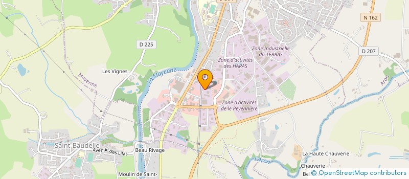 localisation de l'entreprise EIFFAGE ENERGIE SYSTEMES - RESEAUX & SOLUTIONS à MAYENNE