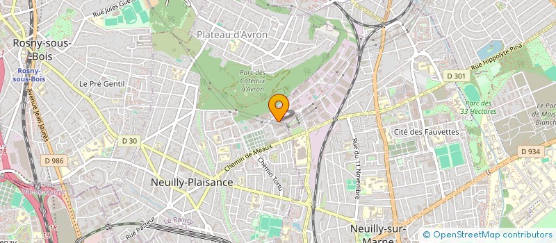 localisation de l'entreprise EIFFAGE ENERGIE SYSTEMES - SPG à NEUILLY-PLAISANCE