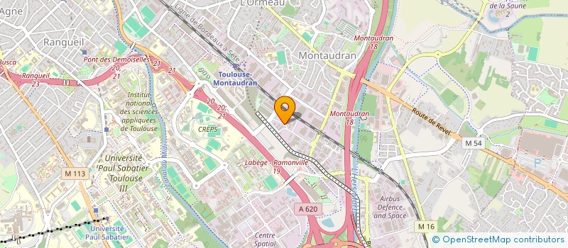 localisation de l'entreprise EIFFAGE ENERGIE SYSTEMES - SUD OUEST à TOULOUSE