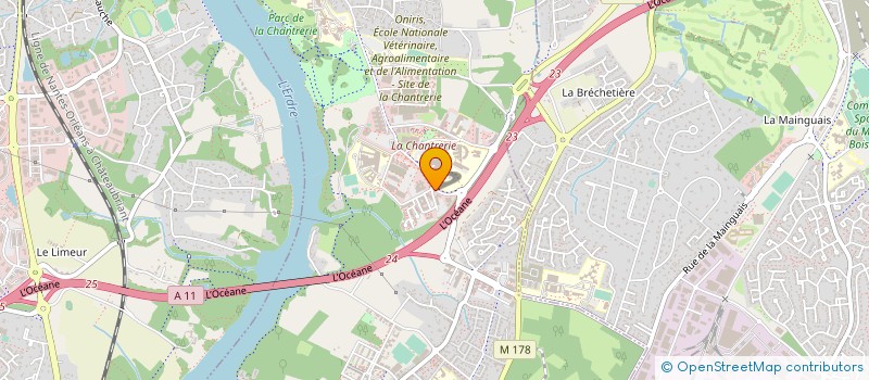 localisation de l'entreprise EIFFAGE IMMOBILIER GRAND OUEST à NANTES