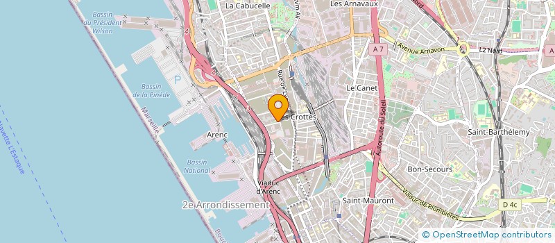 localisation de l'entreprise EIFFAGE IMMOBILIER SUD EST à MARSEILLE