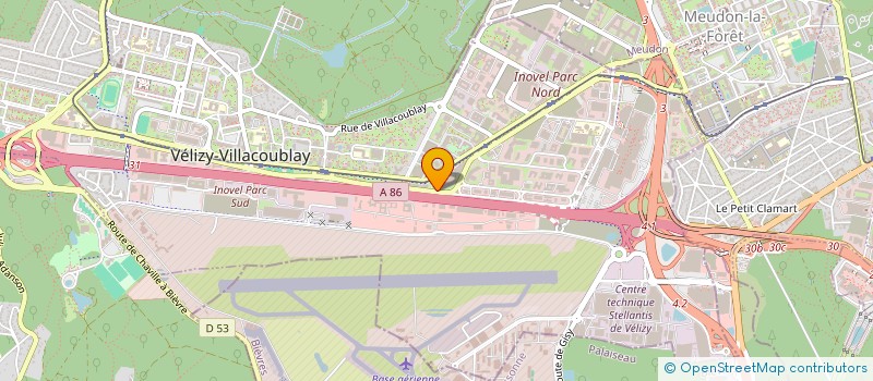 localisation de l'entreprise EIFFAGE TRAVAUX MARITIMES ET FLUVIAUX  VELIZY-VILLACOUBLAY