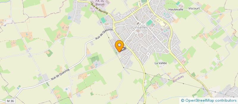 localisation de l'entreprise EIFFEL 2019  LINSELLES