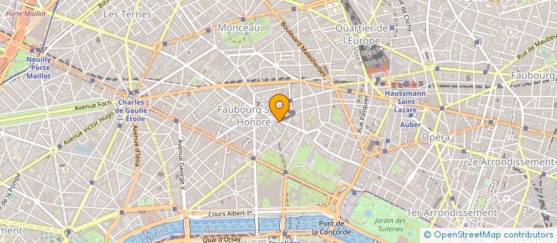 localisation de l'entreprise EIFFEL ASCENSEURS à PARIS