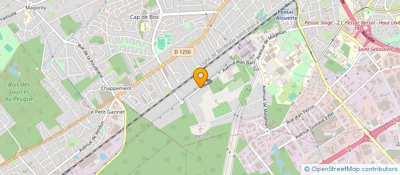localisation de l'entreprise EIFFEL CONSULTING à PESSAC