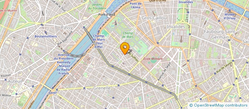 localisation de l'entreprise EIFFEL DENTAIRE  PARIS