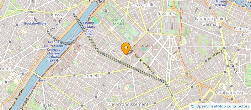 localisation de l'entreprise EIFFEL DEPOT VENTE E.D.V  PARIS