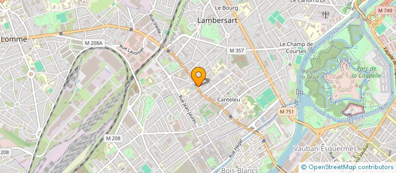 localisation de l'entreprise EIFFEL INVESTISSEMENT à LAMBERSART