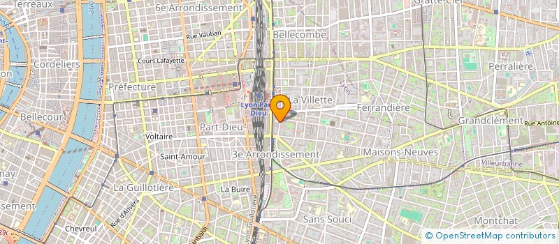 localisation de l'entreprise EIFFEL RHONE ALPES 2  LYON