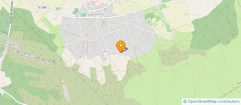 localisation de l'entreprise EIFFELOU  EYGALIERES