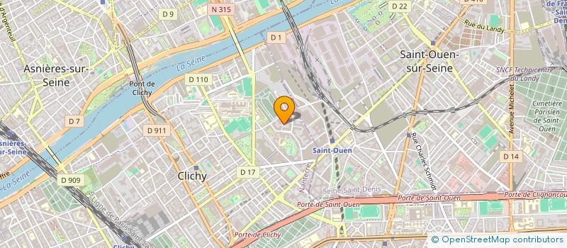 localisation de l'entreprise EIG à COURBEVOIE