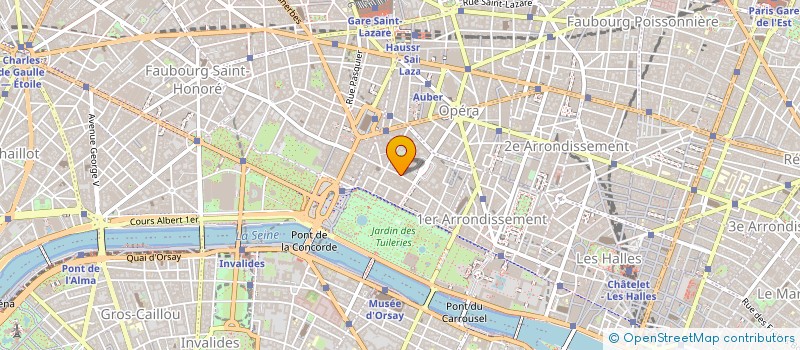 localisation de l'entreprise EIG FRANCE à PARIS