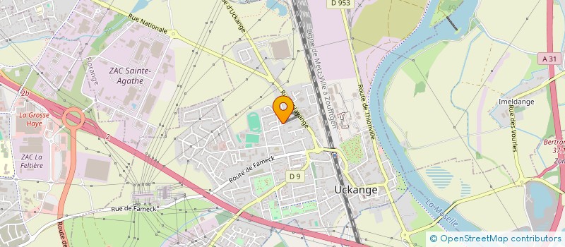 localisation de l'entreprise EIG HOLDING  UCKANGE