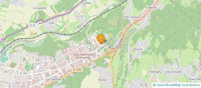 localisation de l'entreprise EIGER CORPORATE FINANCE FRANCE  JUVIGNY