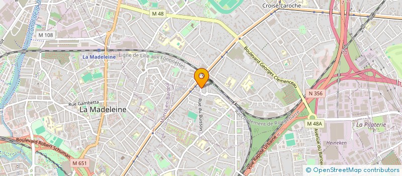 localisation de l'entreprise EIGHT CORPORATE à MARCQ-EN-BARŒUL