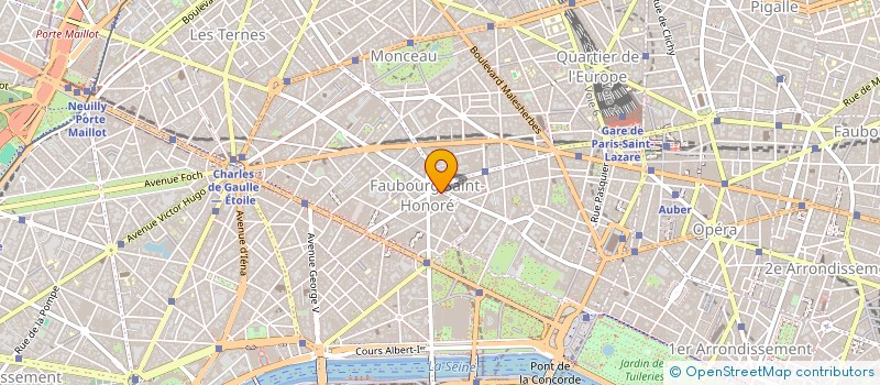 localisation de l'entreprise EIGHT ENERGIE à PARIS