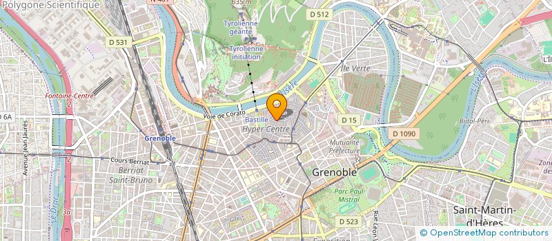 localisation de l'entreprise EIGHT STREET à GRENOBLE