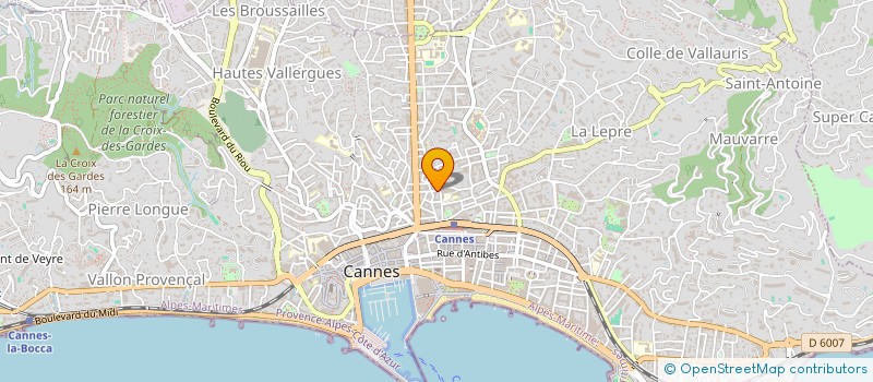localisation de l'entreprise EIGHTY-SIX à CANNES