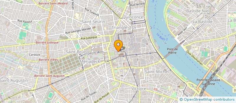 localisation de l'entreprise EIGHTYFIVE  BORDEAUX