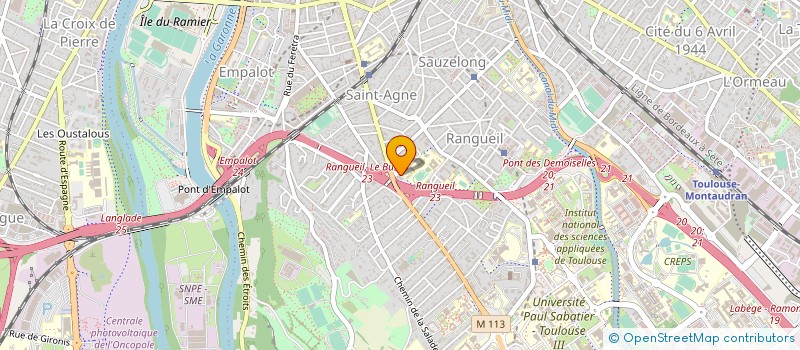 localisation de l'entreprise EIGRENE à TOULOUSE
