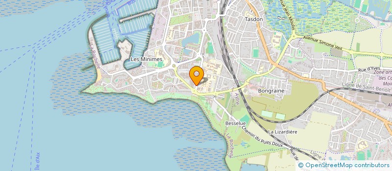 localisation de l'entreprise EIGSI JUNIOR INGENIERIE à LA ROCHELLE