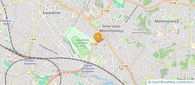 localisation de l'entreprise EIK CONSULTING  SOISY-SOUS-MONTMORENCY