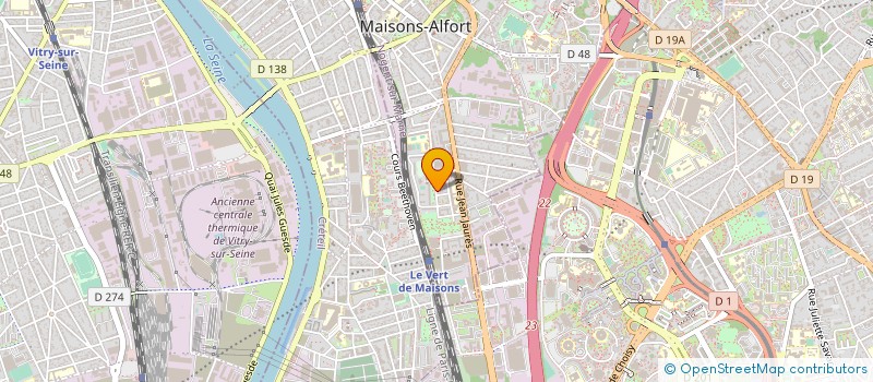 localisation de l'entreprise EIKONOS MEDICAL à MAISONS-ALFORT