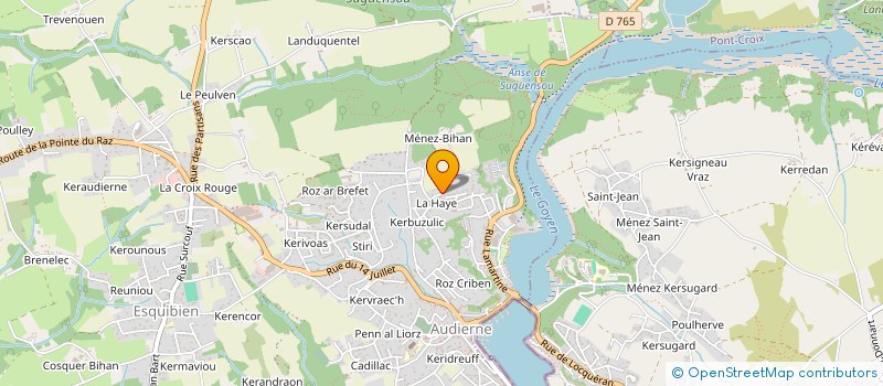 localisation de l'entreprise EIL-TI  AUDIERNE