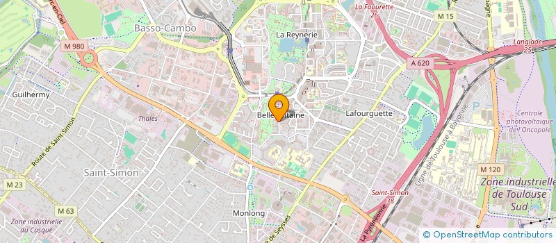localisation de l'entreprise EIL TRANSPORTS à TOULOUSE
