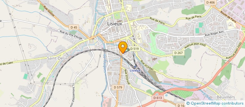 localisation de l'entreprise EILA à LISIEUX