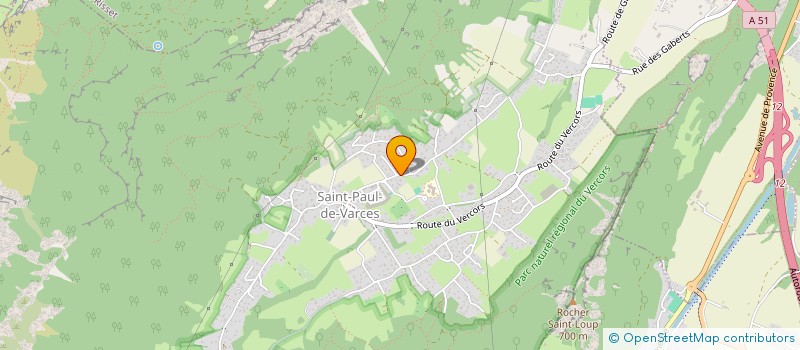 localisation de l'entreprise EILDA  SAINT-PAUL-DE-VARCES