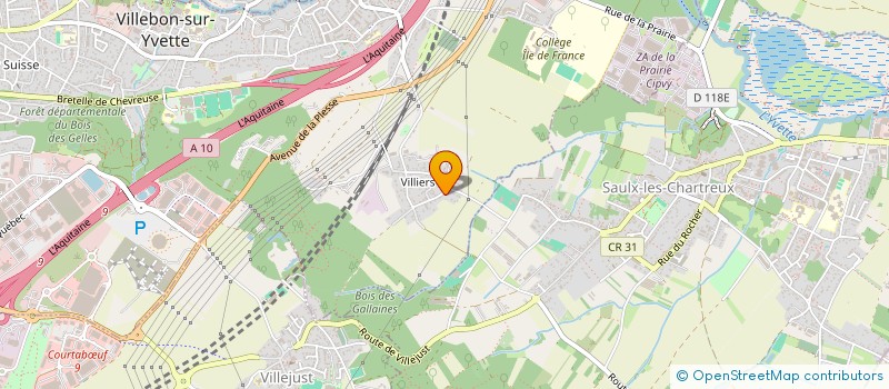 localisation de l'entreprise EILEAME  VILLEBON-SUR-YVETTE