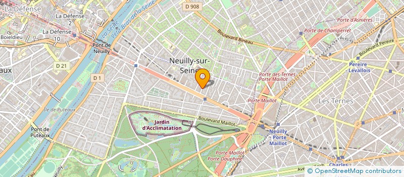 localisation de l'entreprise EILEAN RARITIES à NEUILLY-SUR-SEINE