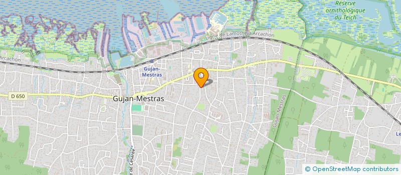 localisation de l'entreprise EILI  GUJAN-MESTRAS