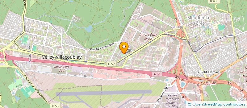 localisation de l'entreprise EILJ SERVICE  VELIZY-VILLACOUBLAY