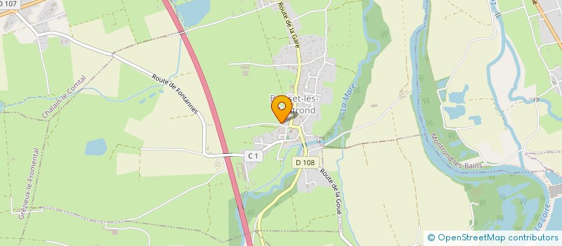 localisation de l'entreprise EILYME  BOISSET-LES-MONTROND