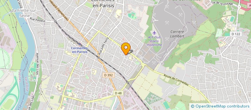 localisation de l'entreprise EIM CONSULTING  CORMEILLES-EN-PARISIS